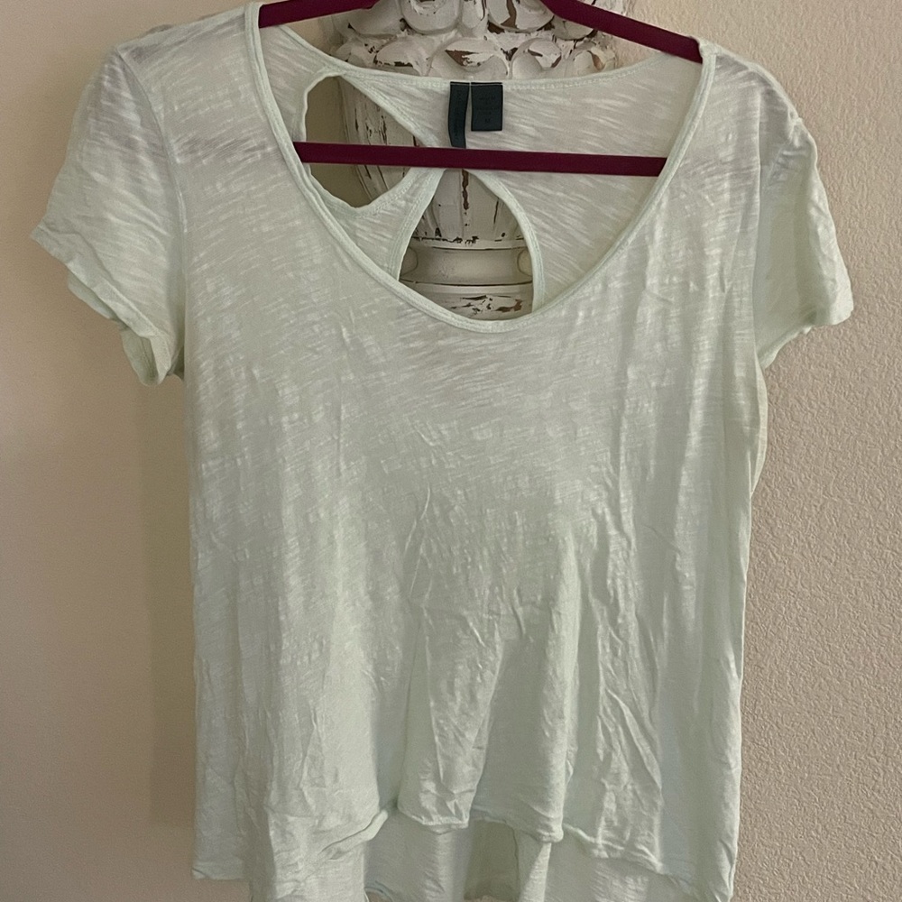 Anthropologie top (left of center)